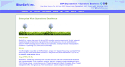 Desktop Screenshot of bluesoftinc.com